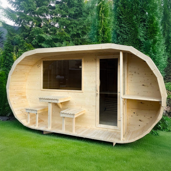 Saunafass / Fass-Sauna <br><span class="produkt-titel">Ultra Deluxe</span>